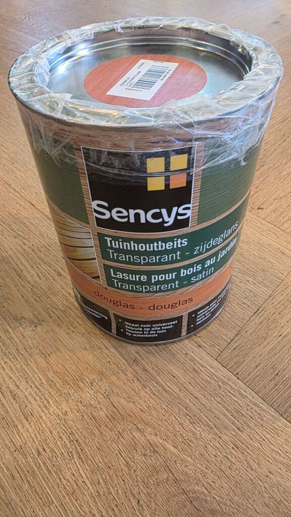 Sencys Tuinhoutbeits Transparant Zijdeglans Douglas 6×2,5L