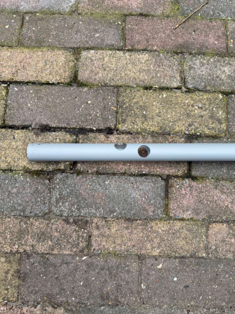 Aluminium buizen - ge-poedercoat en nieuw/ongebruikt foto 9