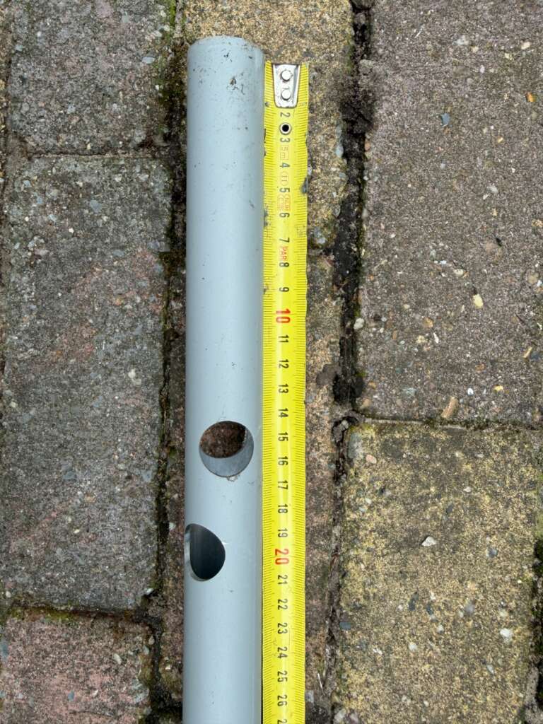 Aluminium buizen - ge-poedercoat en nieuw/ongebruikt foto 5