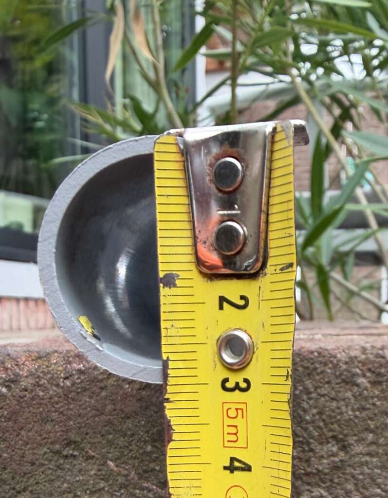 Aluminium buizen - ge-poedercoat en nieuw/ongebruikt foto 4