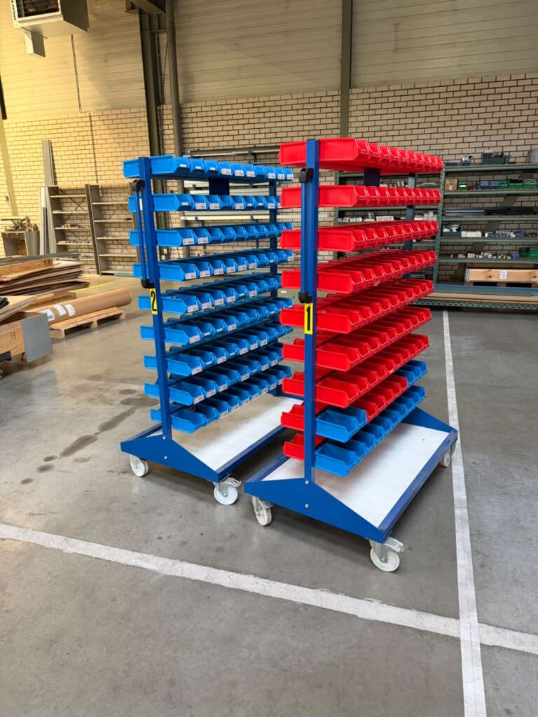 Fabory onderdelen opslagwagens