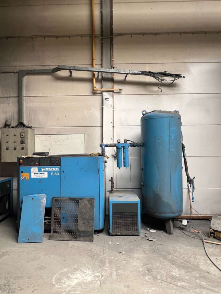 Complete set: BOGE S 50 Schroefcompressor + Droger + Ketel foto 11