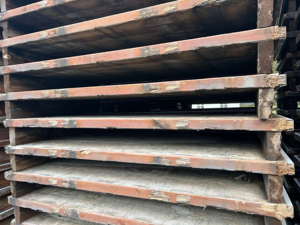 280 stuks houten steenschotten foto 3