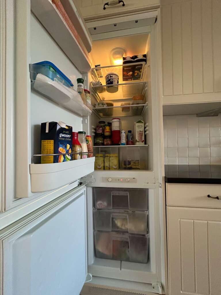 Landelijke keuken met 5 pits De Dietrich fornuis met 2 ovens foto 4