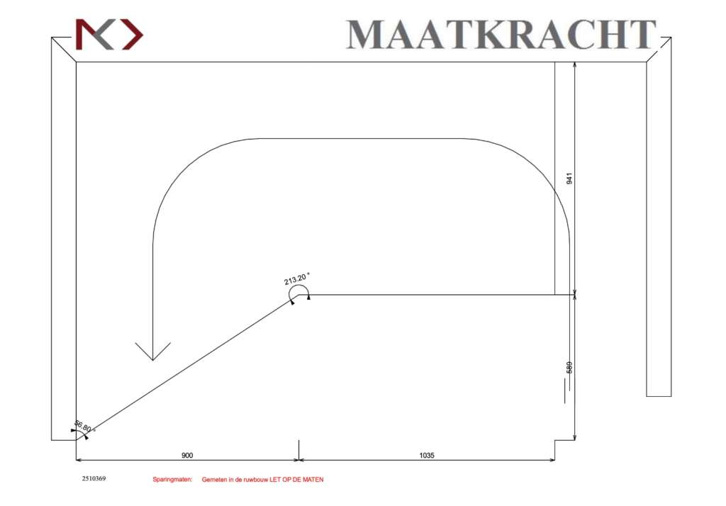 dubbele kwarttrap met Z-treden foto 6