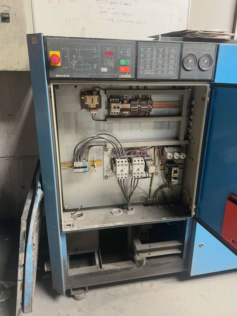 Complete set: BOGE S 50 Schroefcompressor + Droger + Ketel foto 3