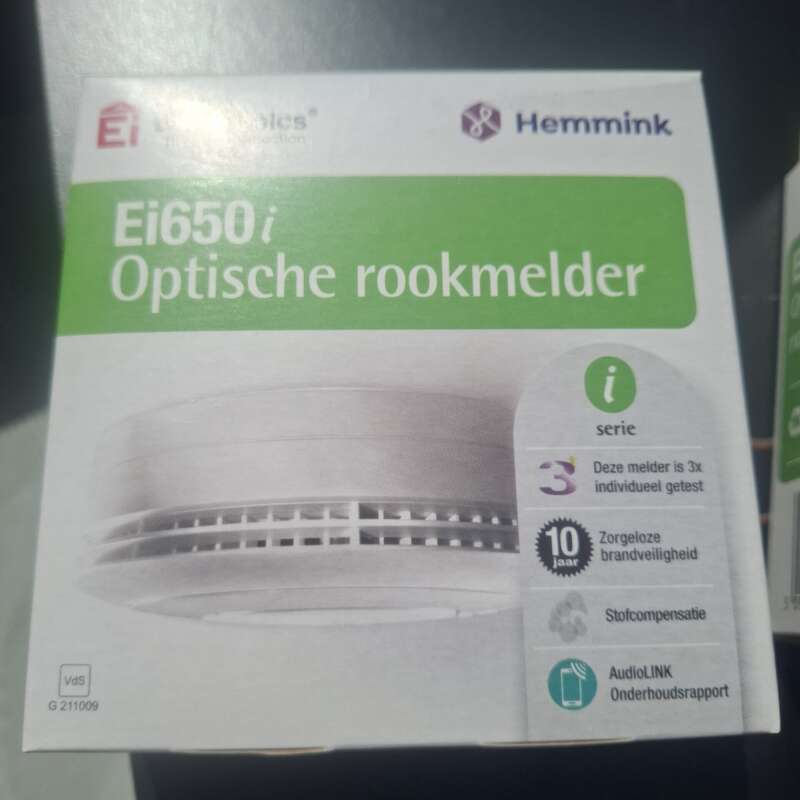 NIEUW 3 optische rookmelders Ei650i met lithium 10jr batterij