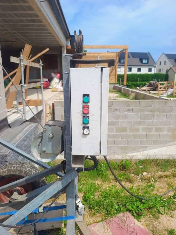 Krachtige Bouwlift – Bereik tot ca. 10m – Flexibele Spanning (230V/400V)
