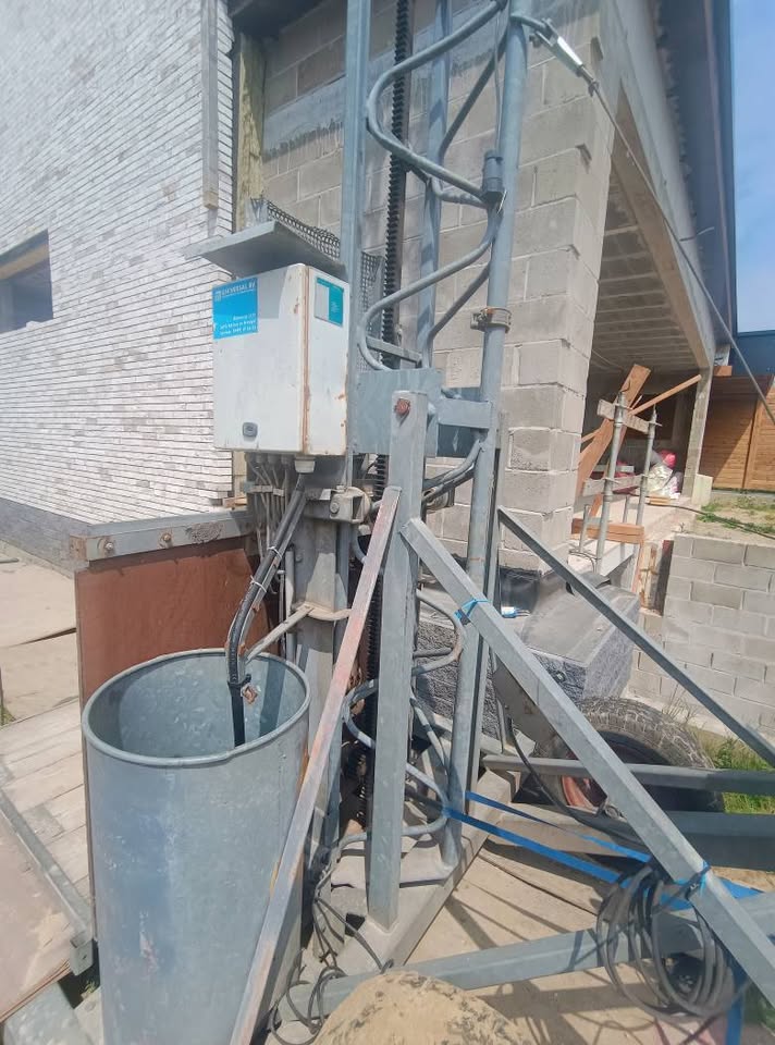 Krachtige Bouwlift – Bereik tot ca. 10m – Flexibele Spanning (230V/400V)
