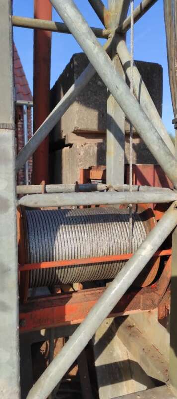 Complete Snelmontage Bouwkraan Gru Dalbe – 18m Giek – Inclusief Alle Toebehoren