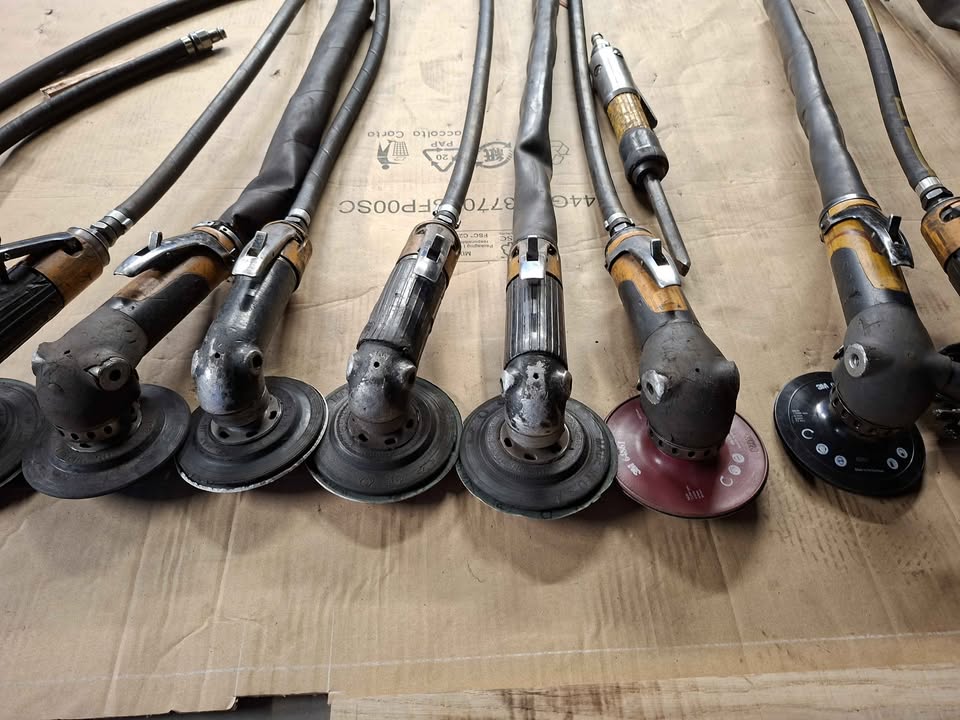 Professionele Atlas Copco pneumatische haakse slijpers – diverse LSV modellen