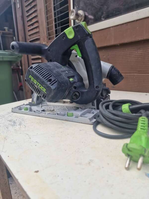 Festool invalzaagmachine – ophalen, niet opsturen