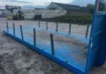 Laadvloer 6.5 x 2.4 meter met rongen en verzonken bindhaken