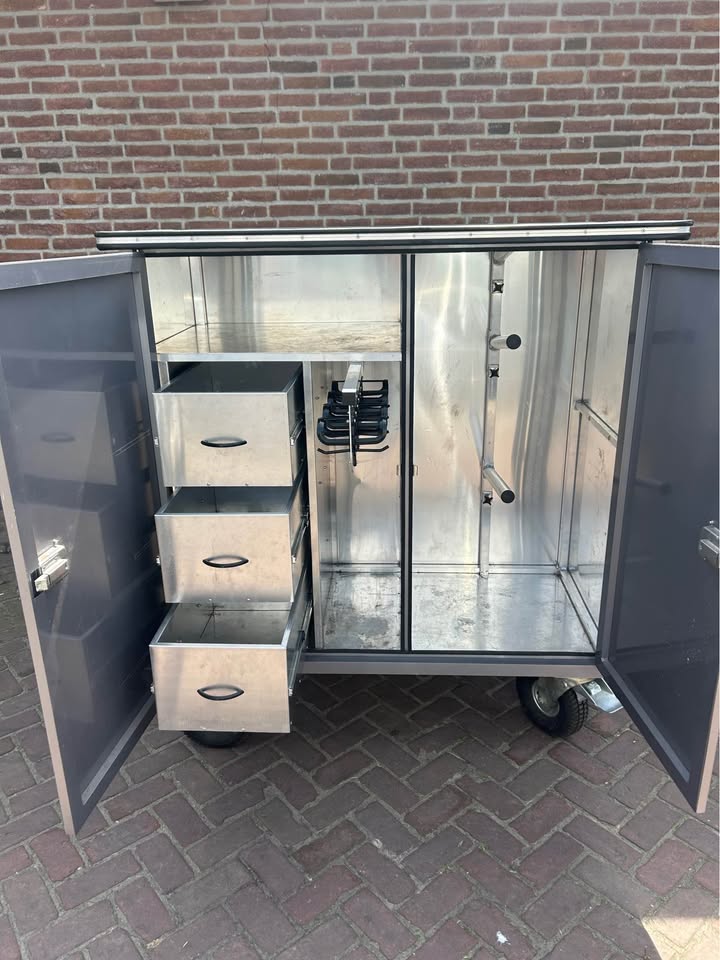 Stephex concourskast – zo goed als nieuw met veel opbergruimte