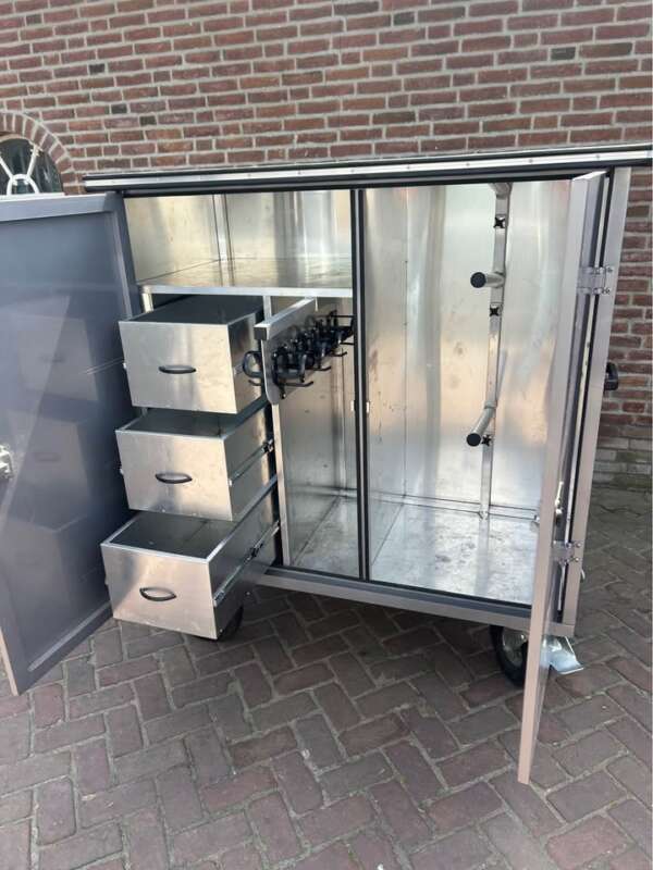Stephex concourskast – zo goed als nieuw met veel opbergruimte