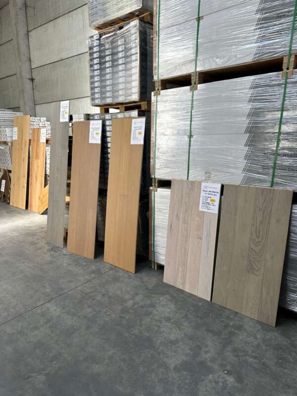 Uitverkoop PVC, laminaat en parketvloer