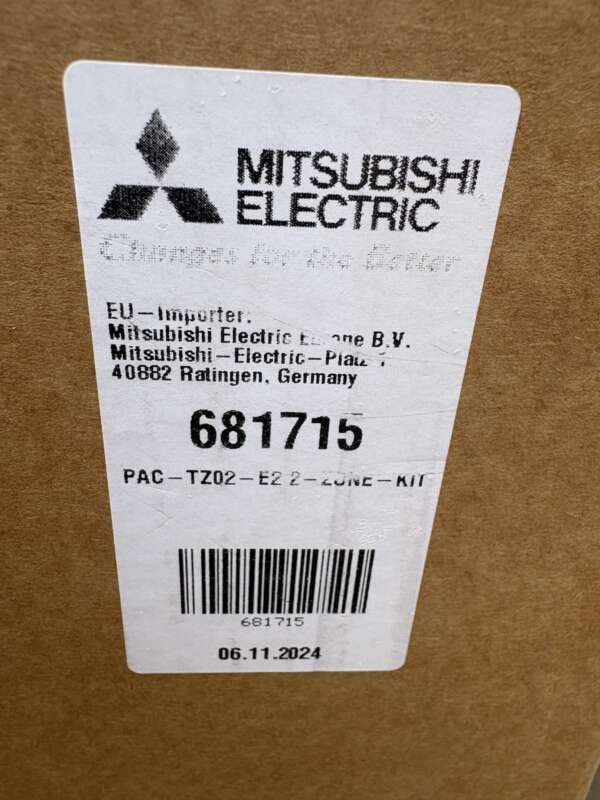 Mitsubishi Electric Ecodan PAC-TZ02-E2 2-Zone Kit / NIEUW IN DOOS