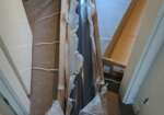 Nieuw zonnescherm / buitenzonwering taupe Somfy