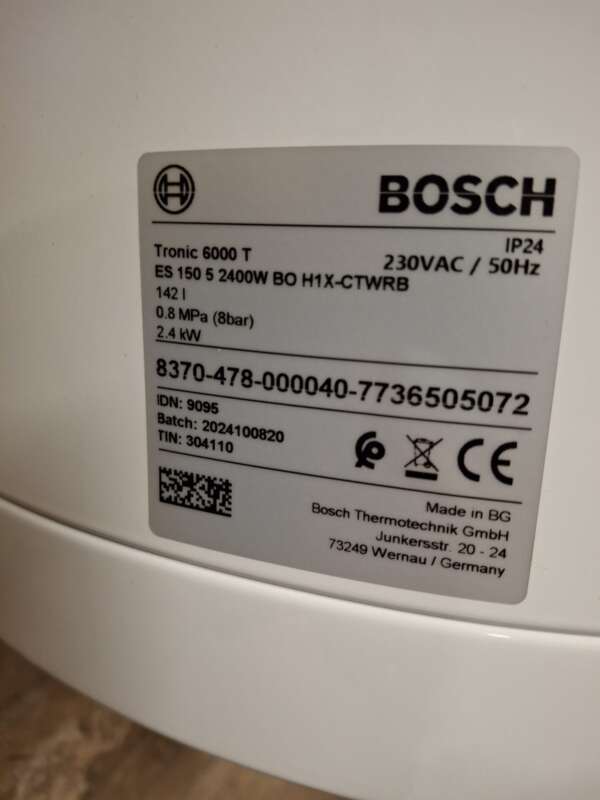 Zonnestroomboiler Bosch foto 3