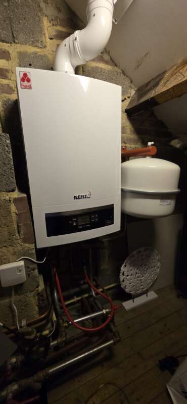 Nefit TrendLine HRC30 CW5 II met draadloze Honeywell thermostaat